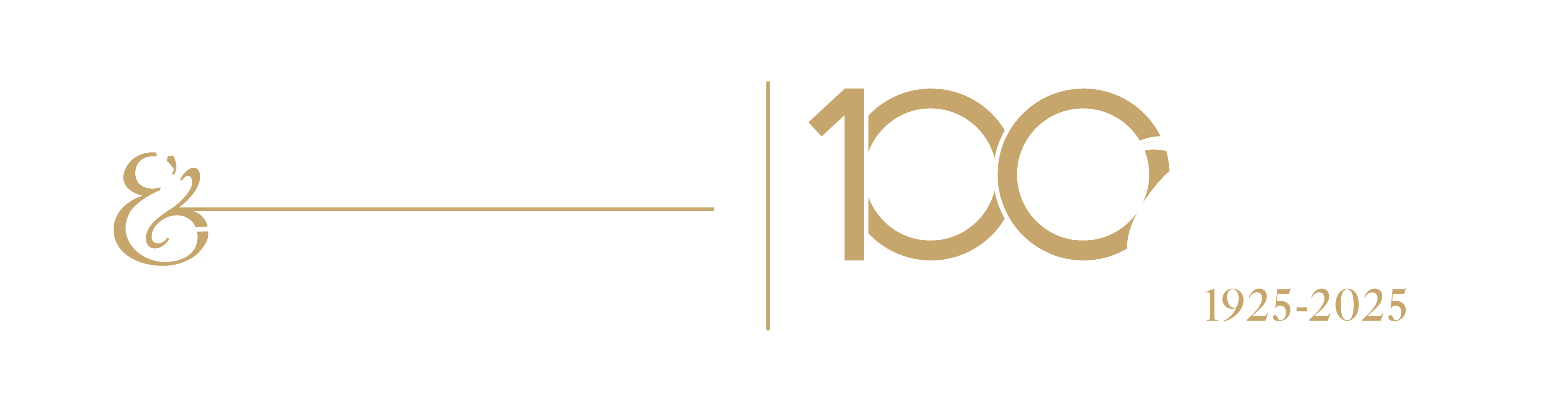 Stevens & Brand Centennial Logo, 1925-2025